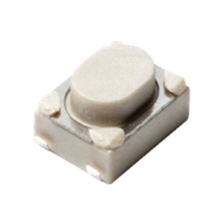C&K Components Keypad Switch, 1 Switches, Spst, Momentary-Tactile, 0.05A, 12Vdc, 4.9N, Solder Terminal, Surface PTS815SJG250SMTRLFS